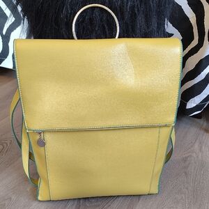 🆕Quincy Convertible Backpack XL Crossbody Tote Bag with Silver Accents12Hx15L